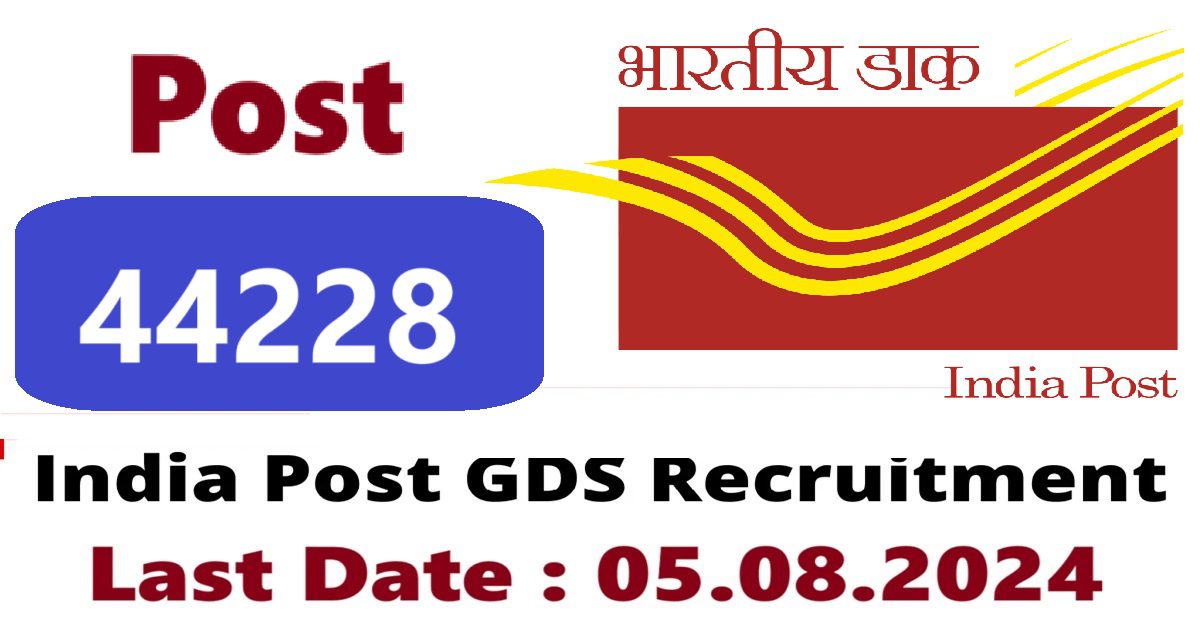 Indian Post Office Vacancy 2024 Apply Online : 44228 GDS Post Check Right Now Details