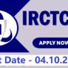 IRCTC Recruitment 2024 : IRCTC में नौकरी का मौका: JGM/DGM Rail Neer के लिए आवेदन करें!