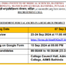 AIIMS Bathinda Recruitment 2024 में भर्ती Research Project के लिए Temporary Vacancies – पूरी जानकारी और आवेदन प्रक्रिया